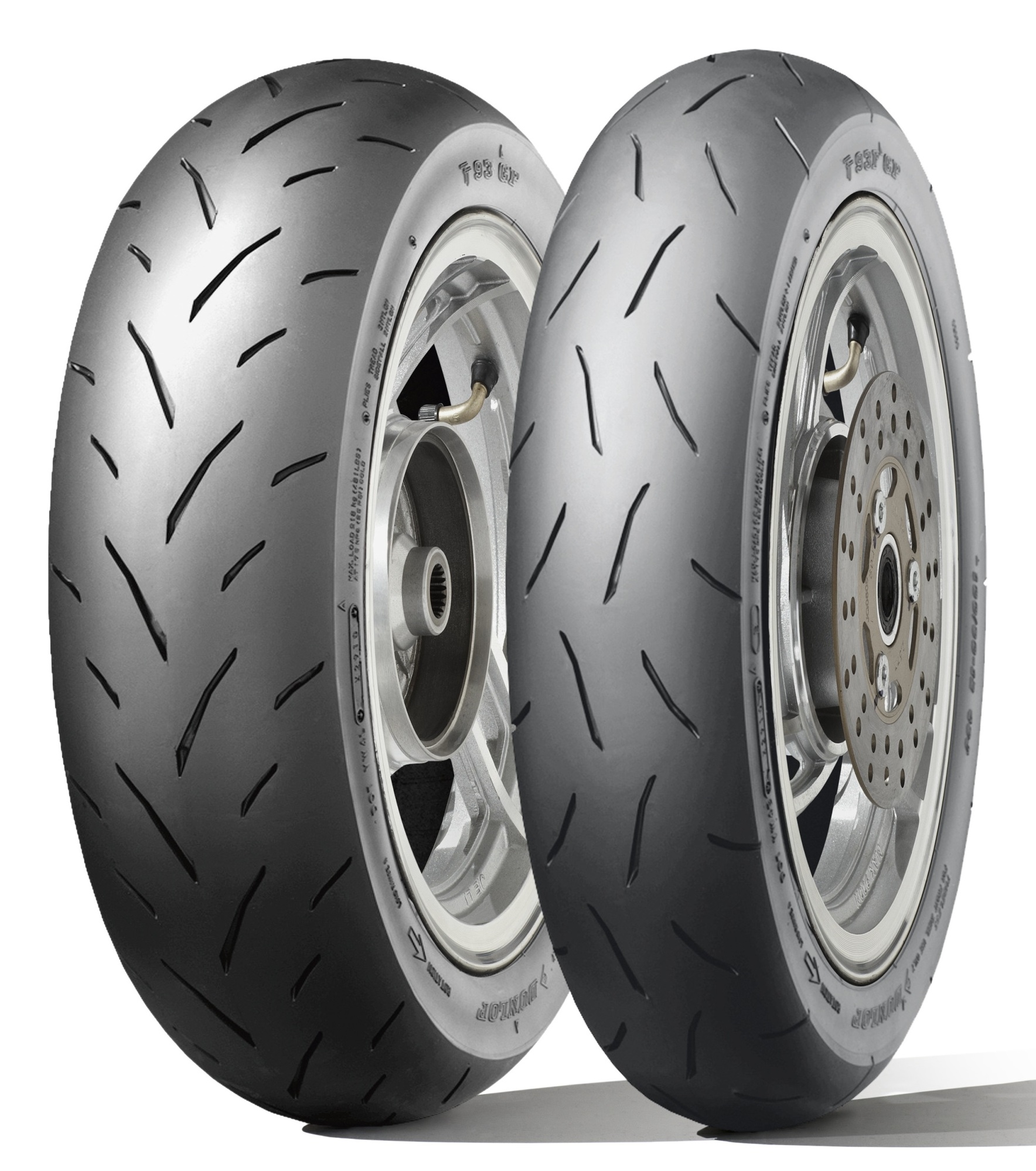 DUNLOP 100/90-10 56J TL TT93 GP F/R